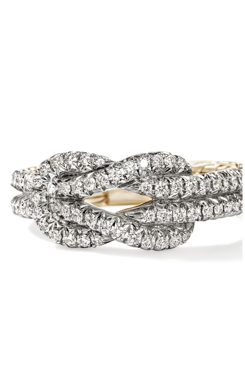 Love Knot Ring, Diamonds, Alternate, color, 14K YELLOW GOLD