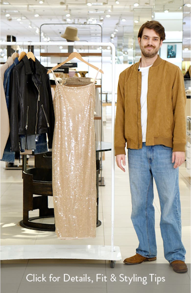 Karley Sequin Maxi Slipdress, sales video thumbnail