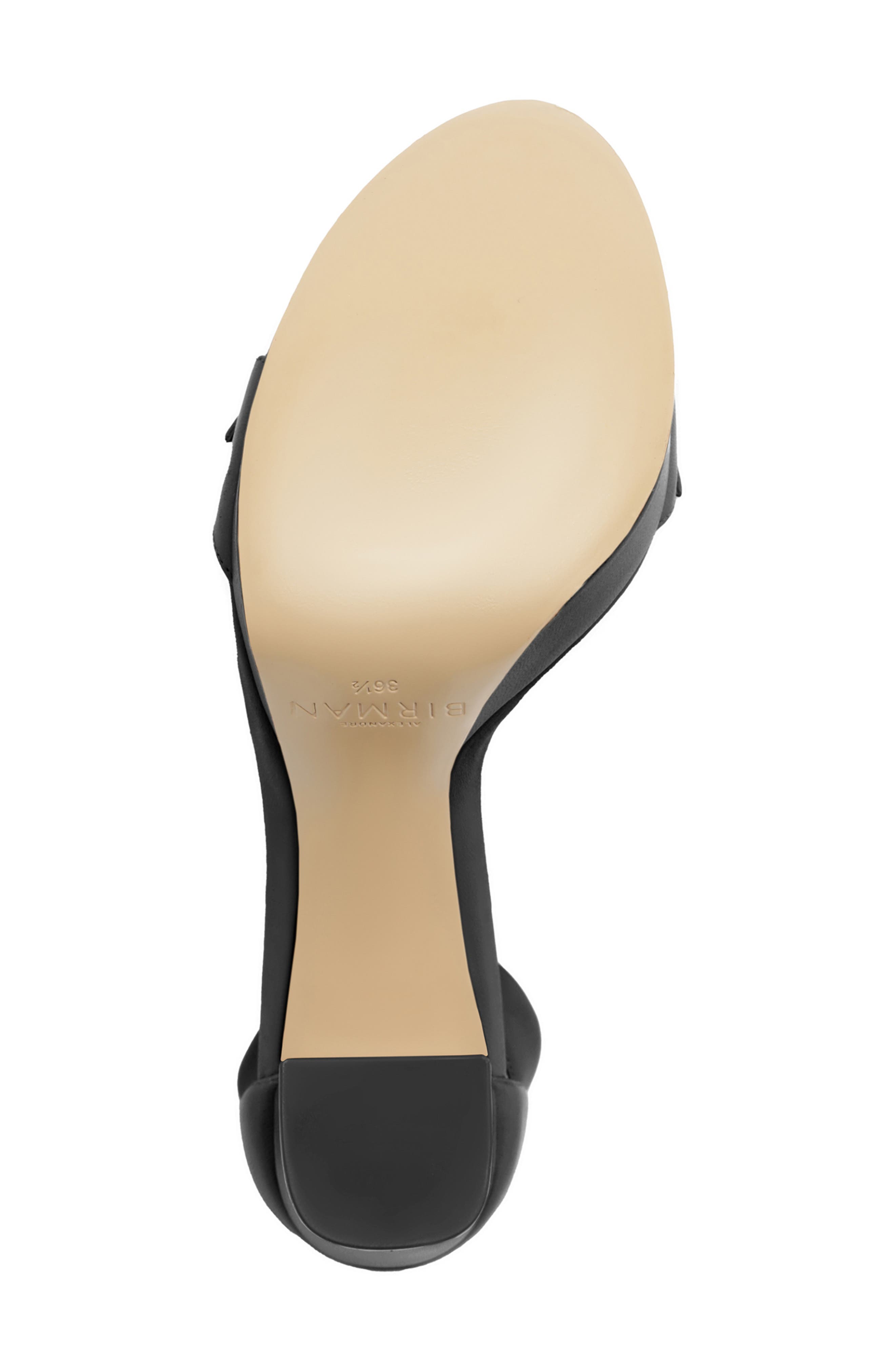 Alexandre Birman Mabeleh Ankle Strap Platform Sandal, Alternate, color, Black