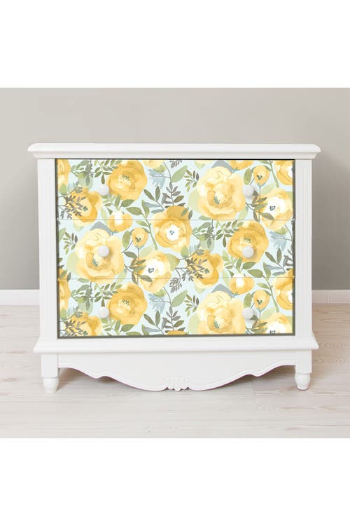Wallpops Peachy Keen Yellow Peel & Stick Wallpaper In Yellow