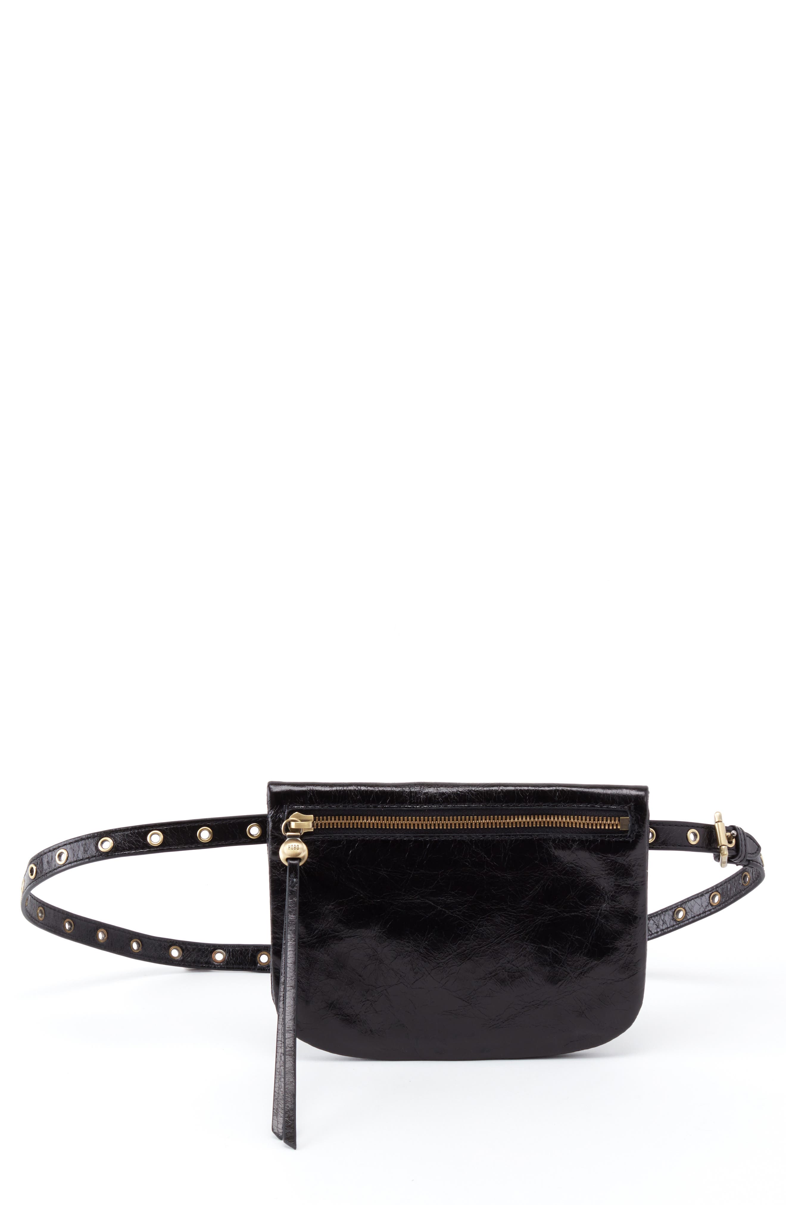 HOBO Saunter Leather Belt Bag, Main, color, 