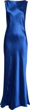 Jason Wu Collection Cowl Back Satin Gown