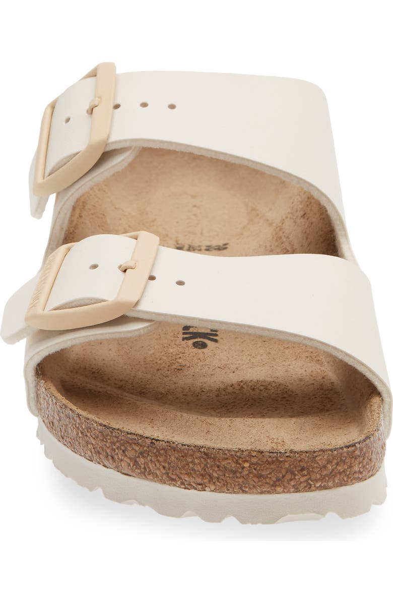 Birkenstock Arizona Slide Sandal, Alternate, color, Eggshell