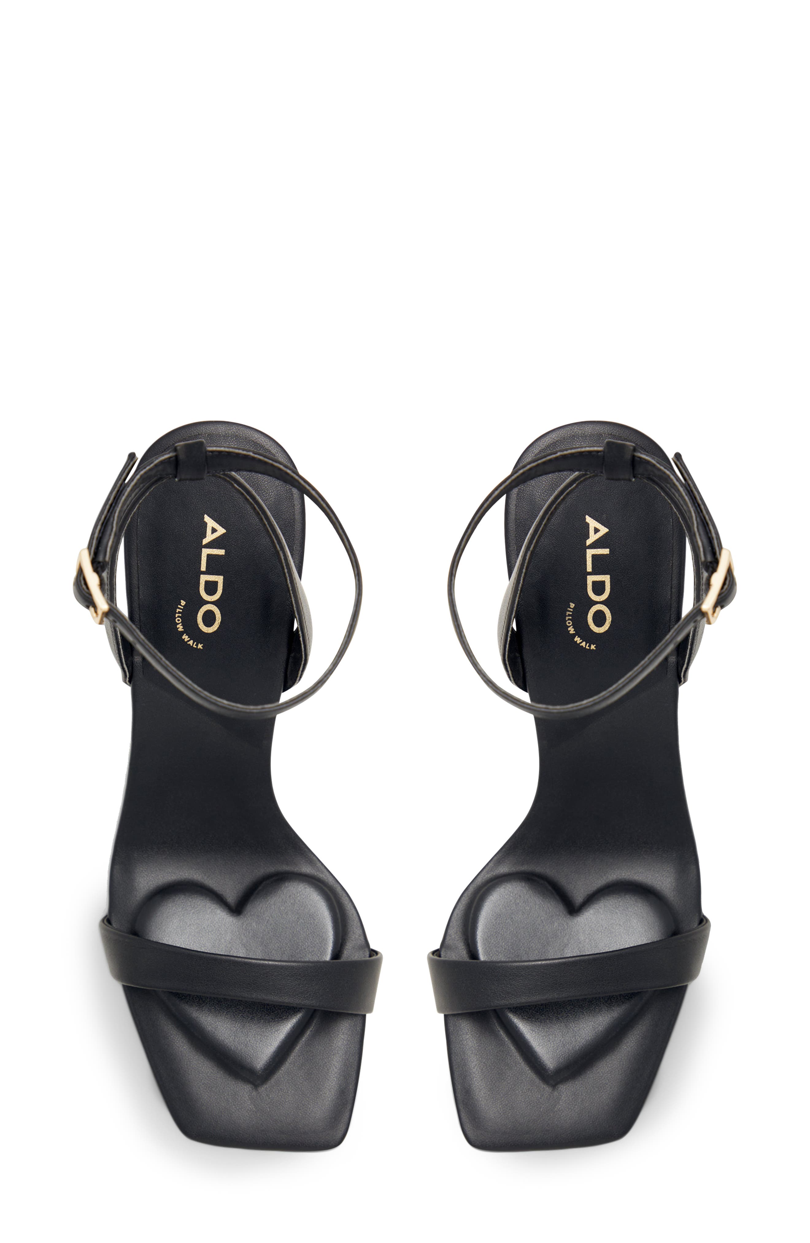 ALDO Lovethrone Ankle Strap Sandal, Alternate, color, 