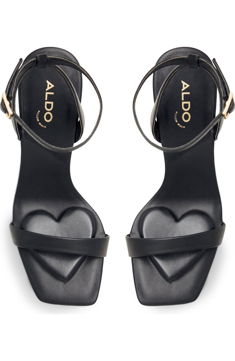 ALDO Lovethrone Ankle Strap Sandal, Alternate, color,