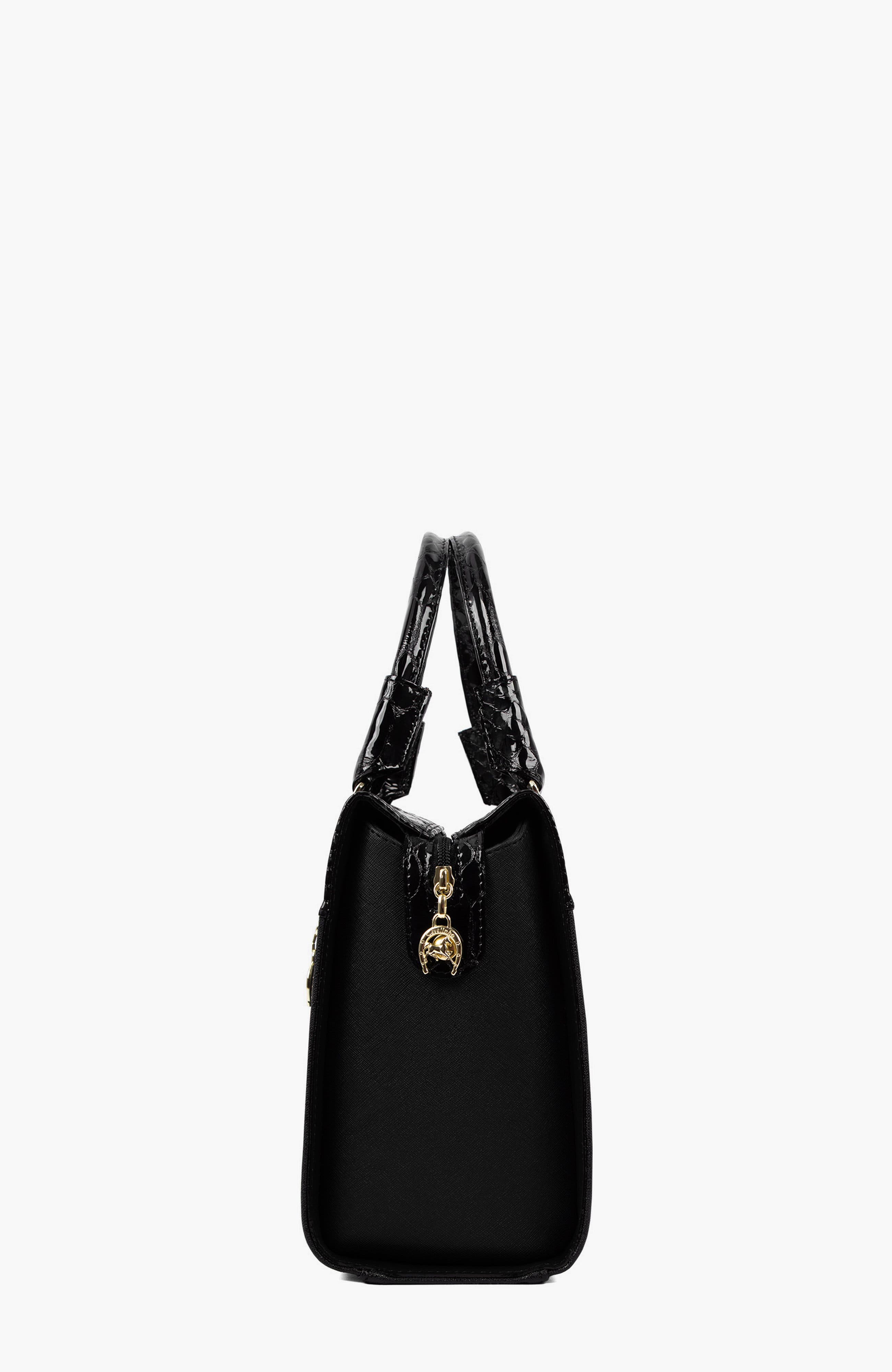 Cherry Blossom Handbag 505, Alternate, color, Black
