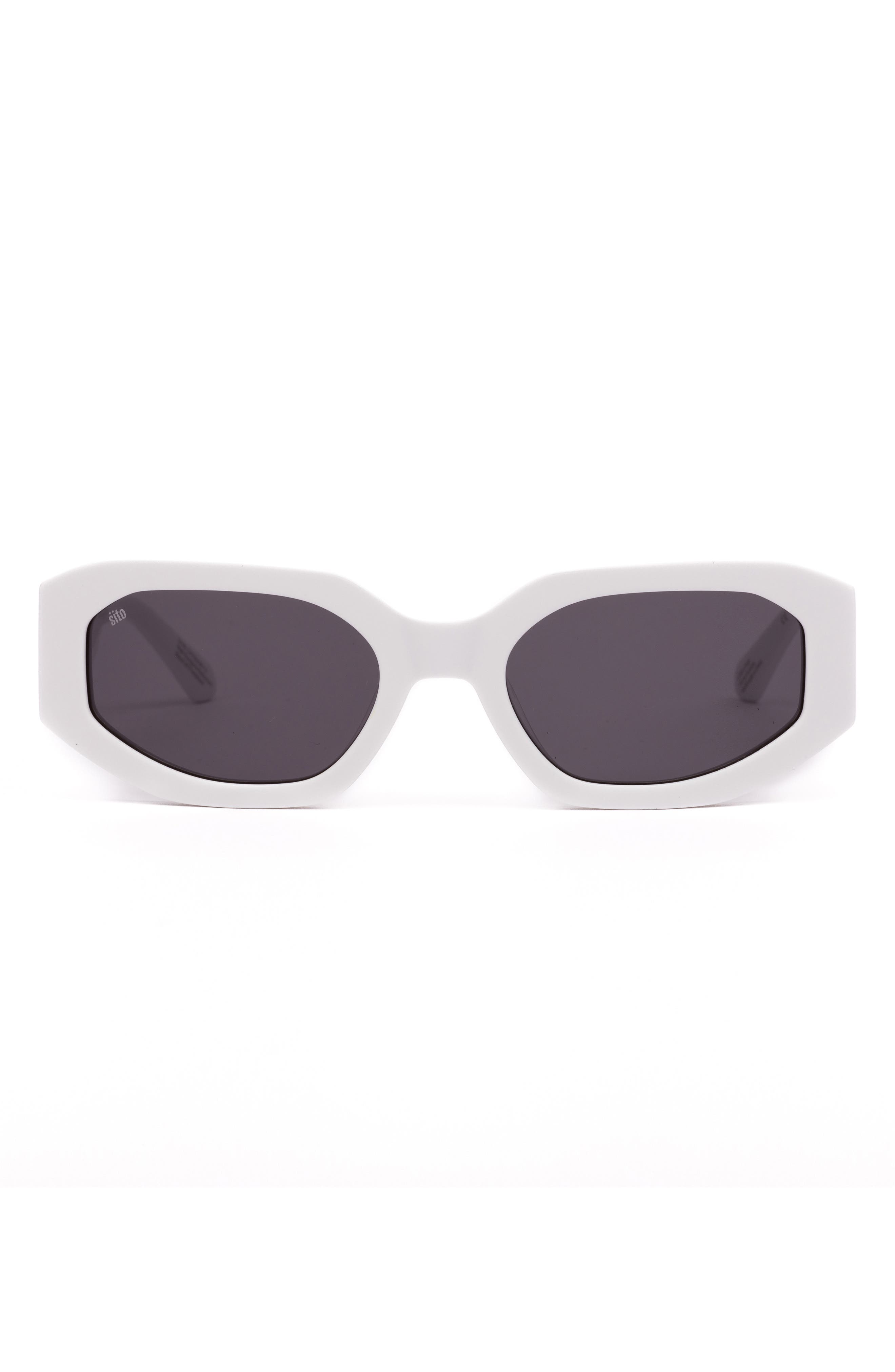 Sito Shades Juicy 55mm Polarized Square Sunglasses