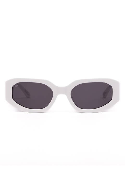 Juicy 55mm Polarized Square Sunglasses