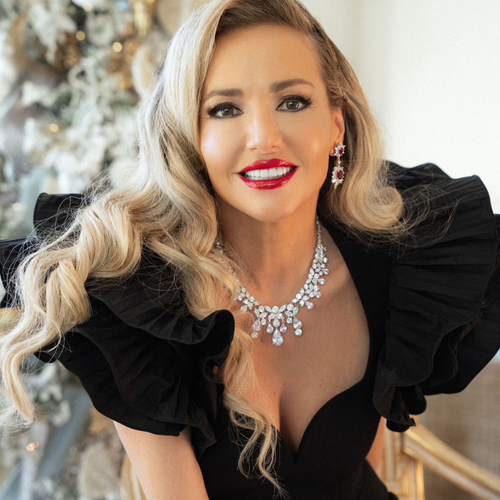 Anna Zuckerman La Scala Diamond Crystalline Statement Necklace In White Diamond Crystalline