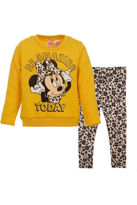 Minnie Mouse 2-Piece Fleece Sweatshirt and Leggings Set