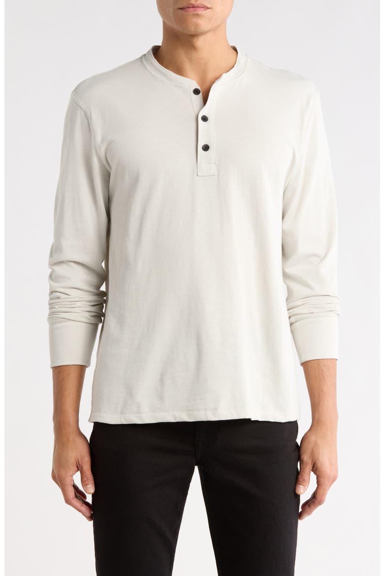 Classic Slub Jersey Henley, Main, color, NATURAL GREY