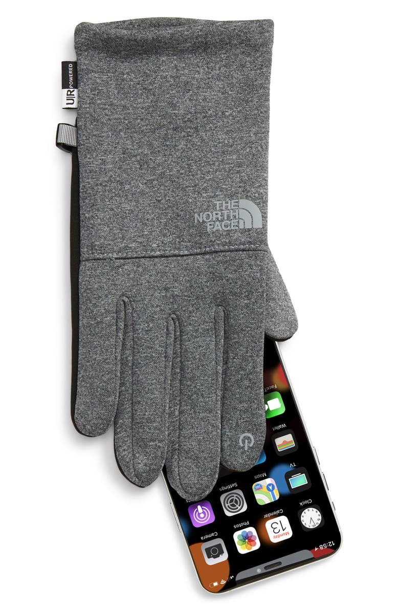 The North Face Etip Gloves, Alternate, color, Tnf Medium