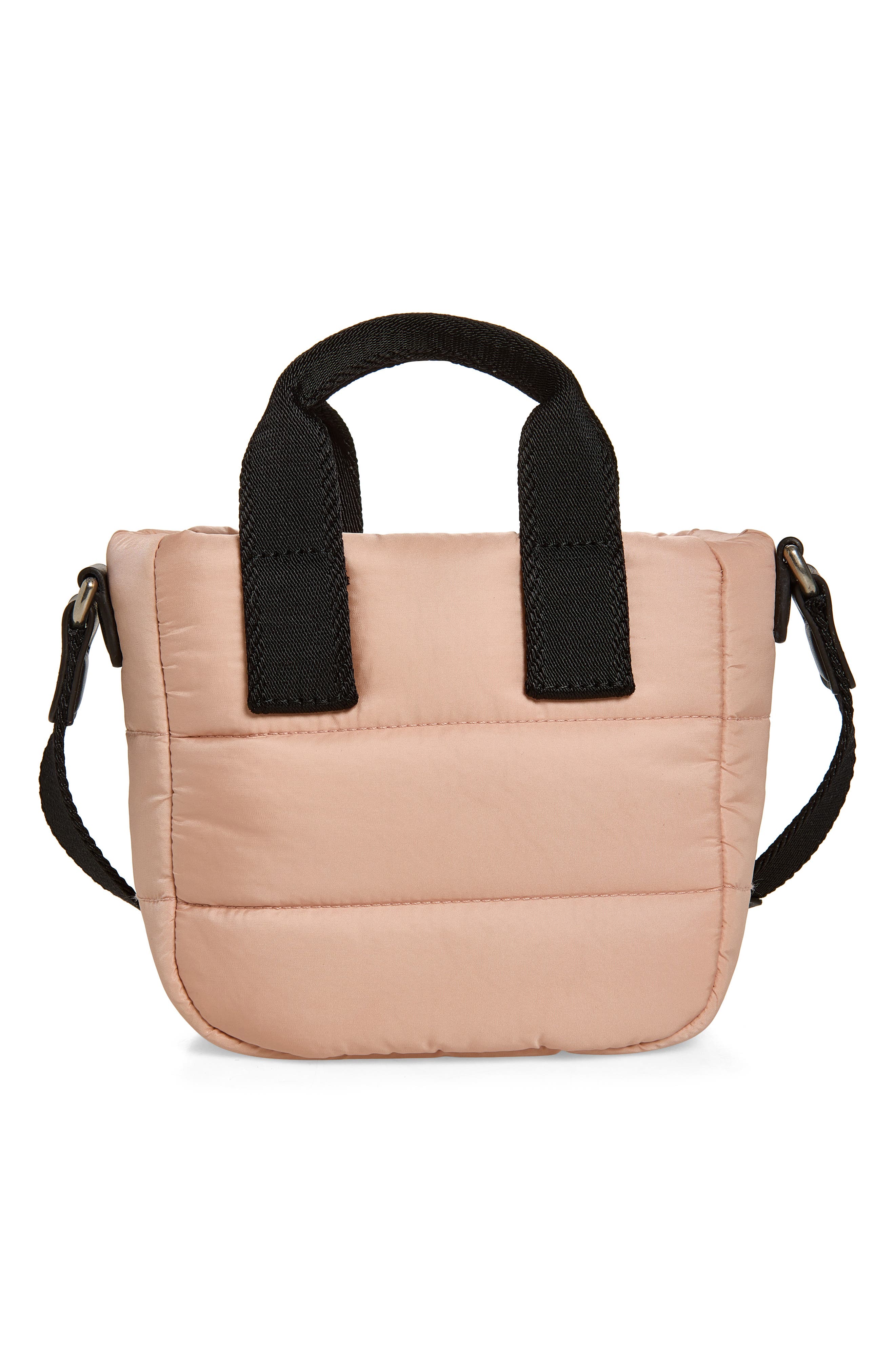Micro Caradoc Puffer Tote, Alternate, color, PINK