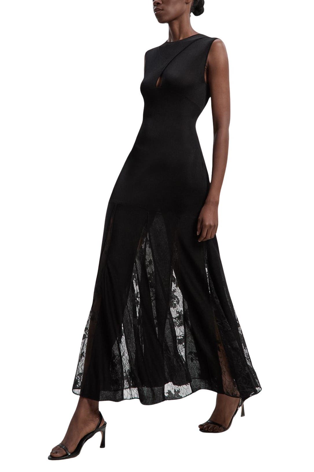 slinky knit dress Karen Millen Lace Maxi (Women) chelsea boot