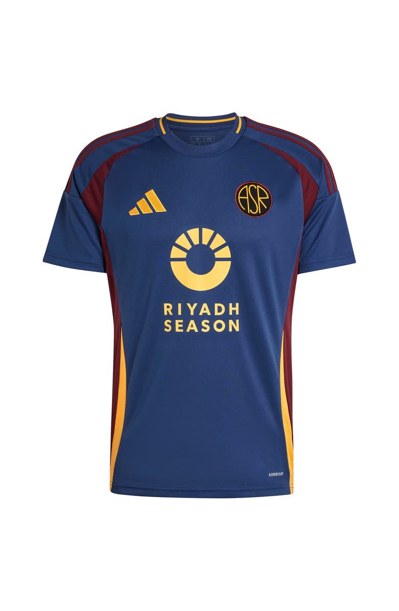 adidas Men's adidas Navy AS Roma 2024/25 Third Replica Jersey, Alternate, color,