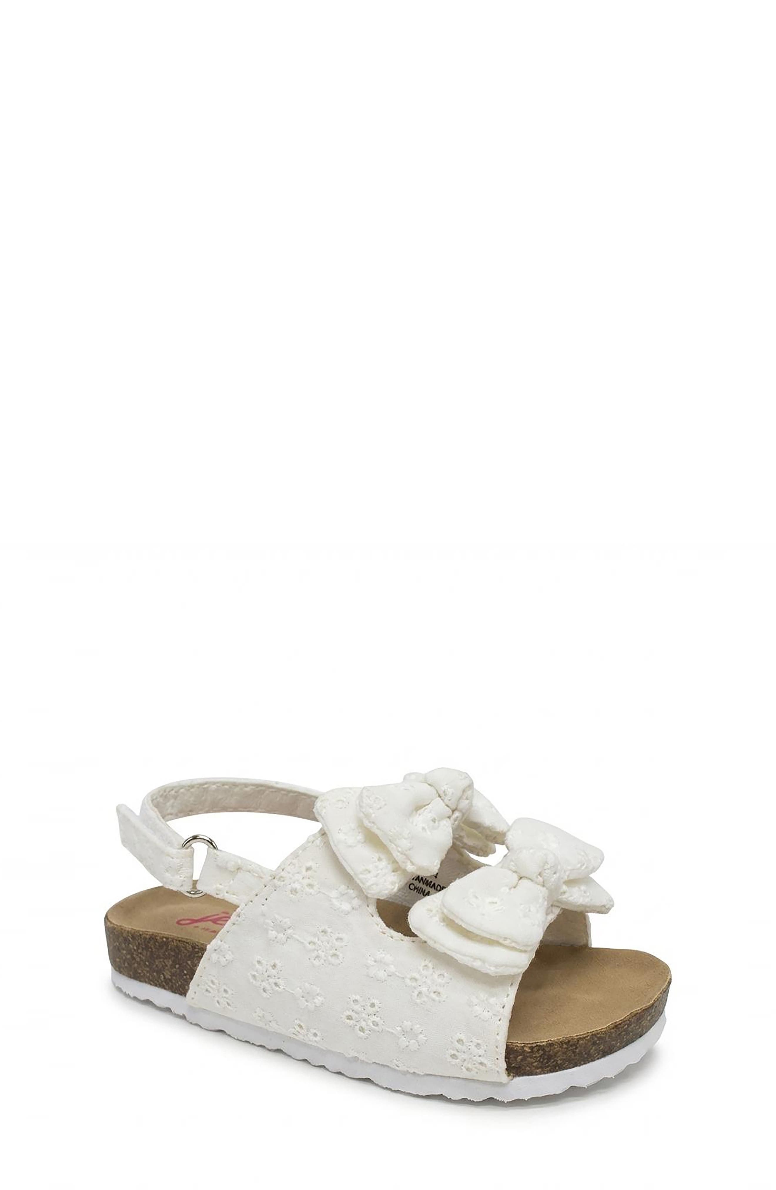 JELLYPOP Kids' Lil' Sivora Sandal, Main, color, White