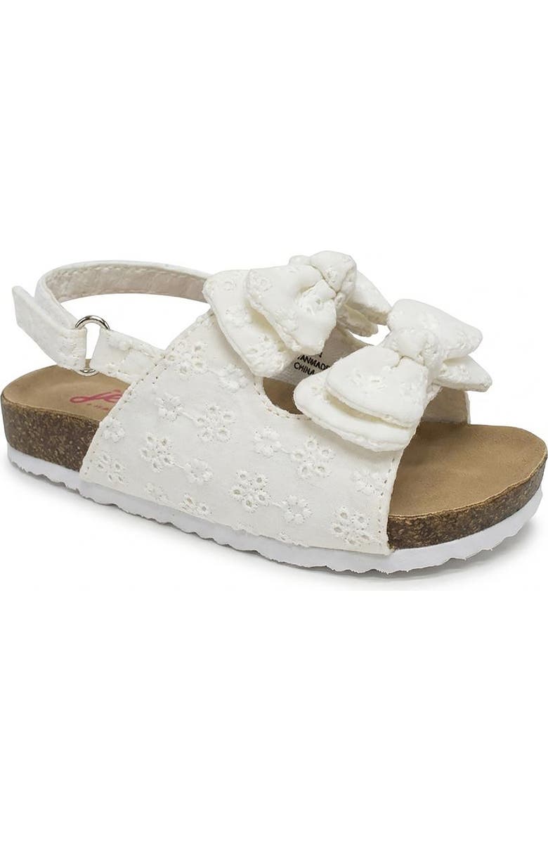 JELLYPOP Kids' Lil' Sivora Sandal, Main, color, White