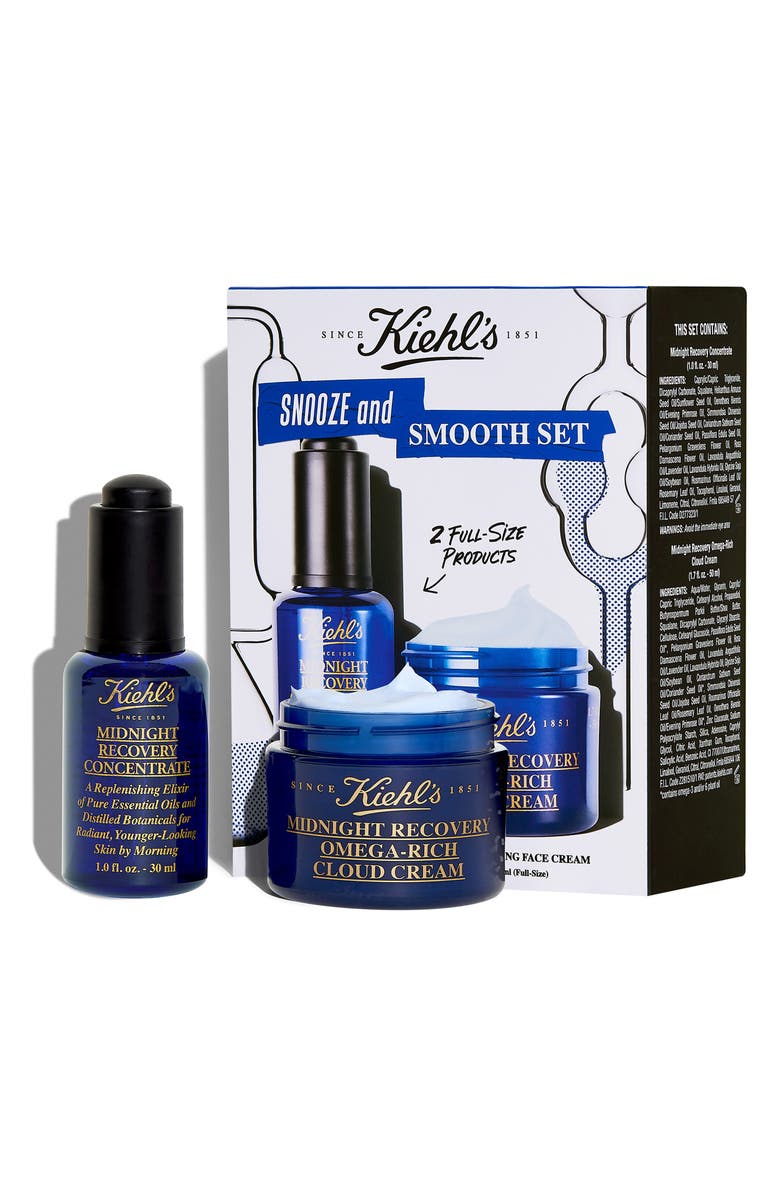 Kiehl's Since 1851 Snooze & Smooth Moisture Set $116 Value, Main, color,