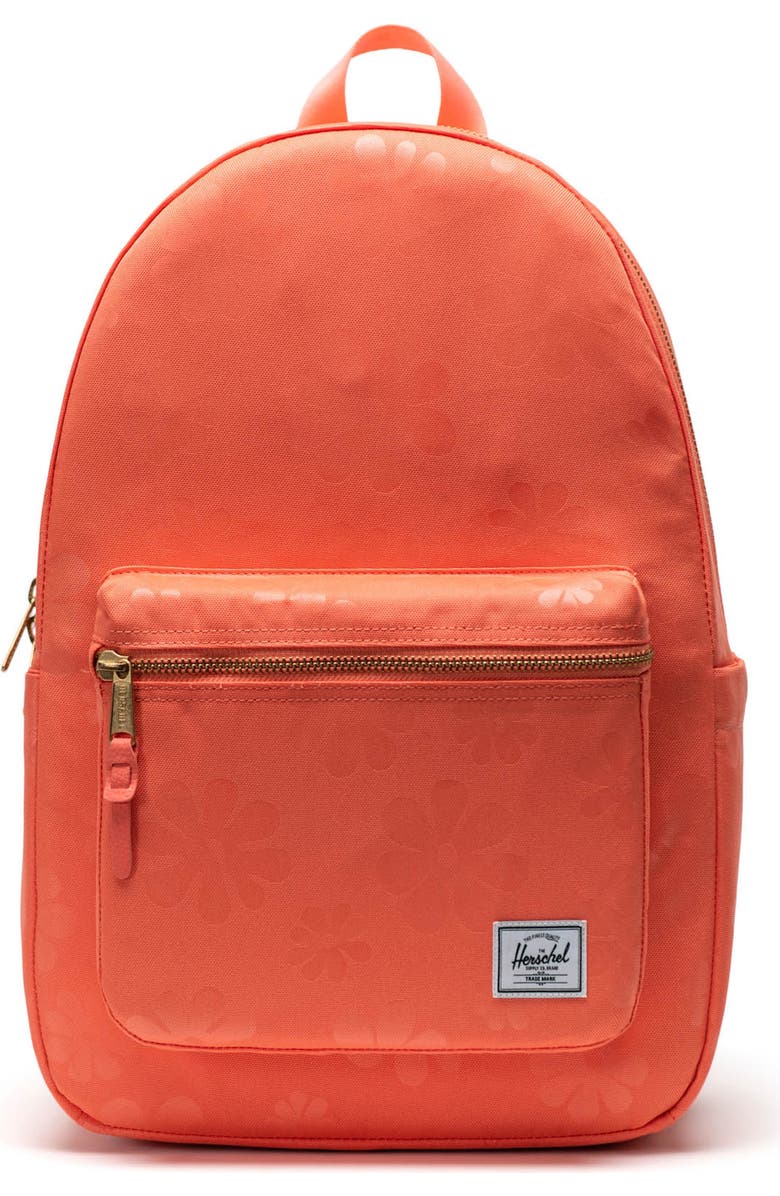Herschel Supply Co. Settlement Backpack, Main, color, Coral Floral Sun