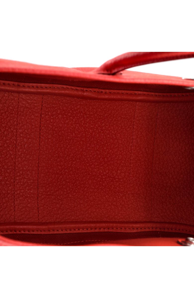 Pre-Owned Hermes Garden Party Tote Toile and Leather 30, Alternate, color, Rouge Tomate