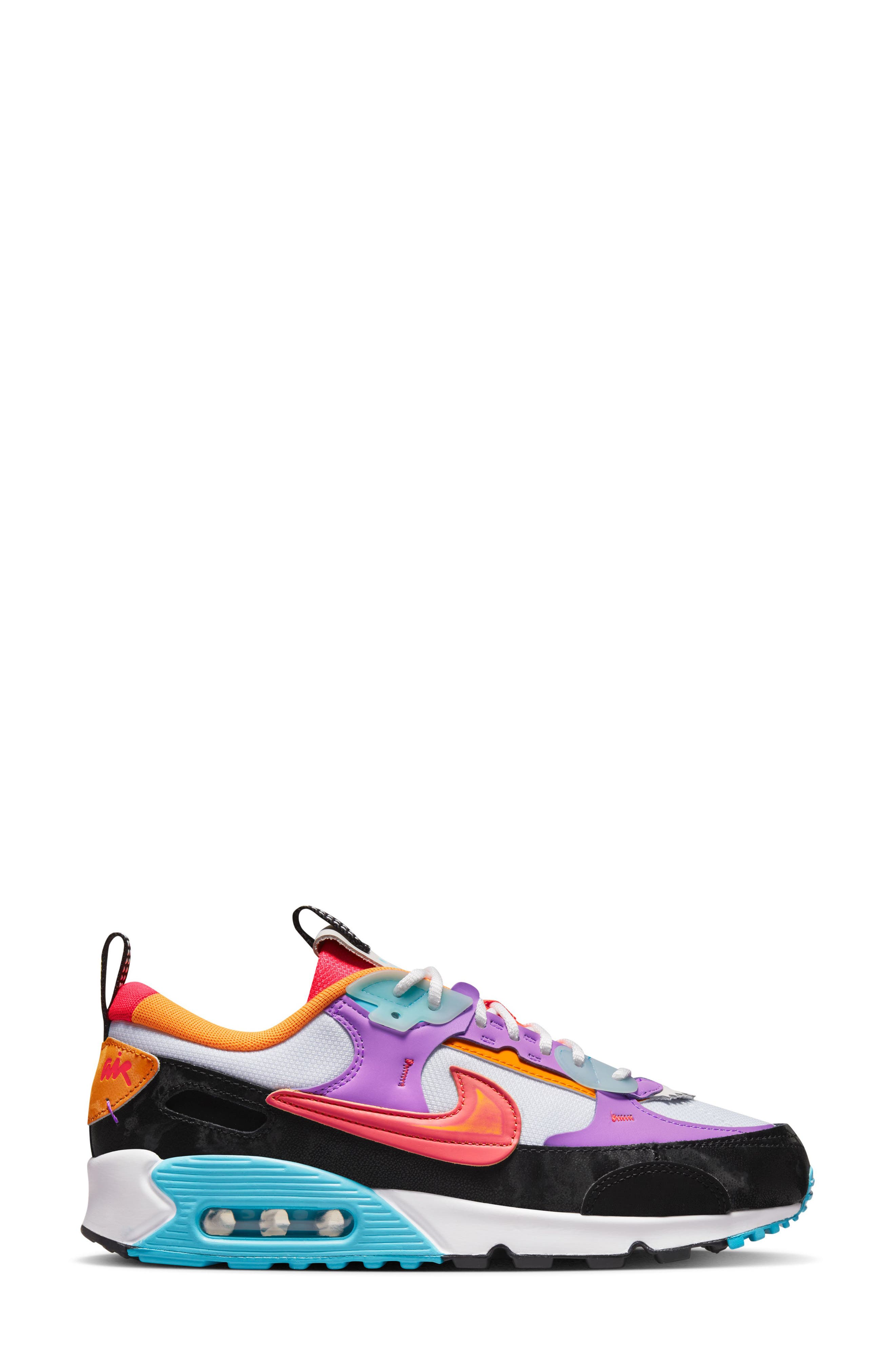 Air Max 90 Futura Sneaker, Alternate, color, WHITE/ CRIMSON/ FUCHSIA DREAM