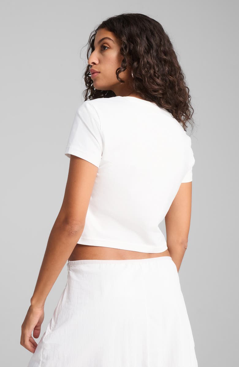 PUMA Wardrobe Essentials Cotton Baby Tee, Alternate, color, 