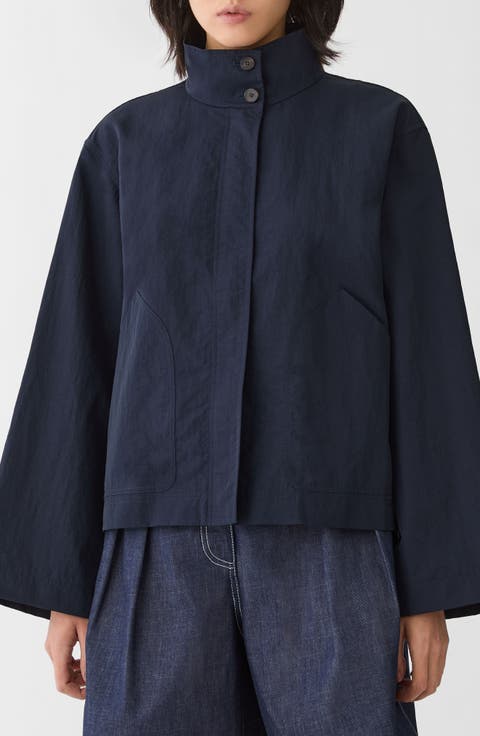 Calvary Twill Funnel Neck Jacket