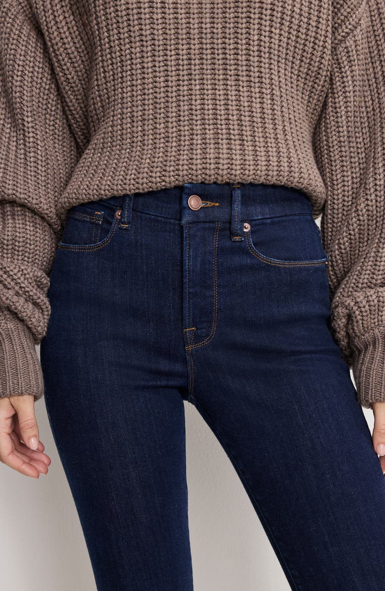 Good American Good Legs Skinny Jeans, Alternate, color, Indigo1153