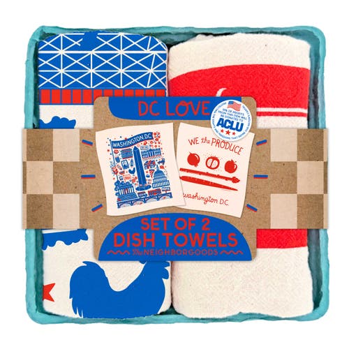 The Neighborgoods DC LOVE - Dish Towel Set of 2  product