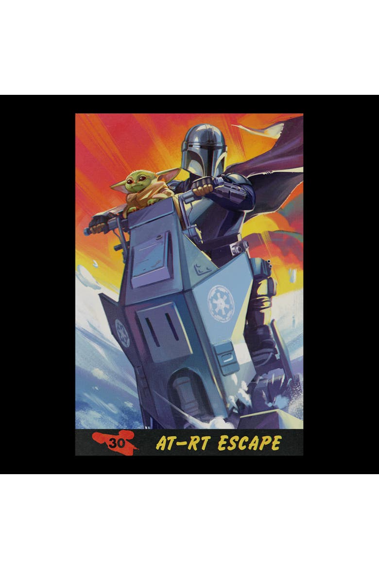 Boys' AT RT Escape Comic Art Graphic Short Sleeve T-Shirt, Alternate, color, Black