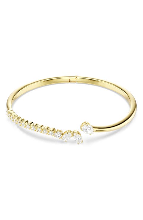 Mesmera Swarovski Zirconia Open Bangle