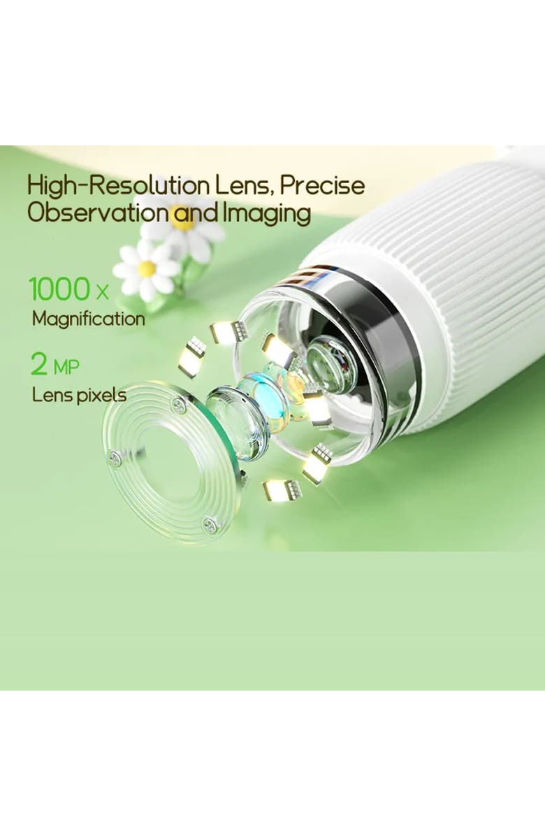 MODBOX LCD Discovery Microscope, Portable Handheld Observation Tool, Kids 6+, Alternate, color,