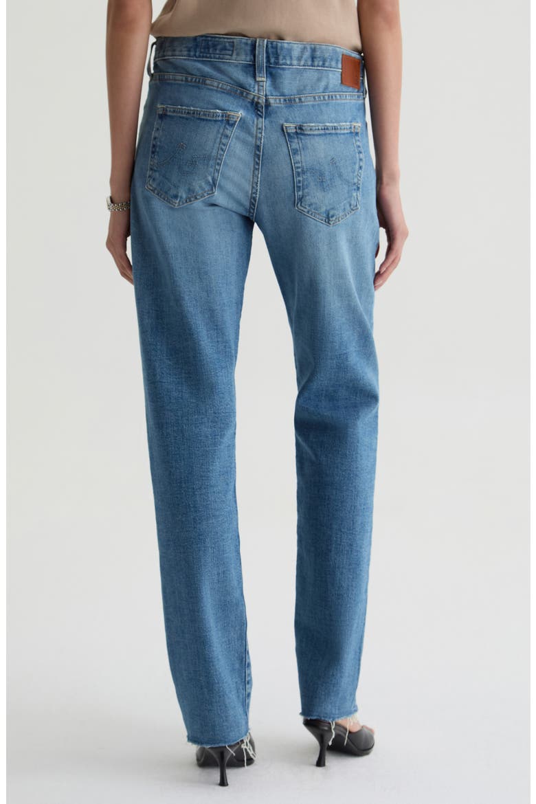 The Boyfriend Mid Rise Straight Leg Jeans, Alternate, color, AMERICAN WEST