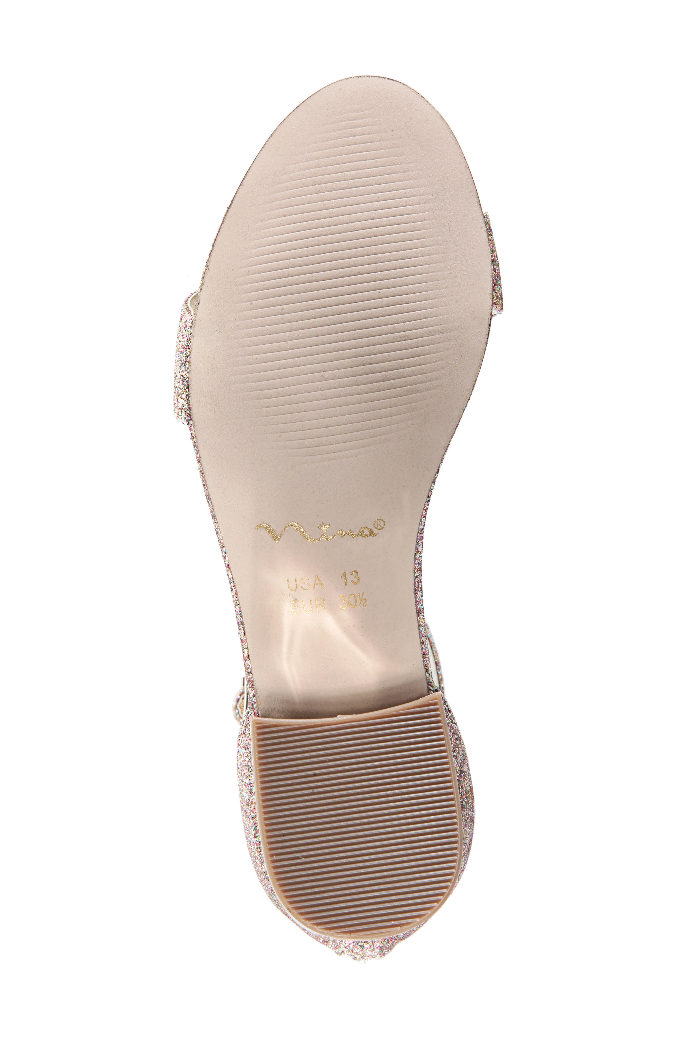 Hidi Sandal, Alternate, color, PLATINO BABY GLITTER
