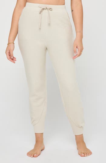 Spiritual Gangster Reese Fleece Sweatpants In Neutral