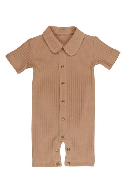 Rib Organic Cotton Romper
