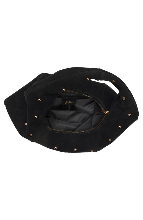 SAM EDELMAN SAM EDELMAN BERNIE STUDDED SUEDE HOBO BAG