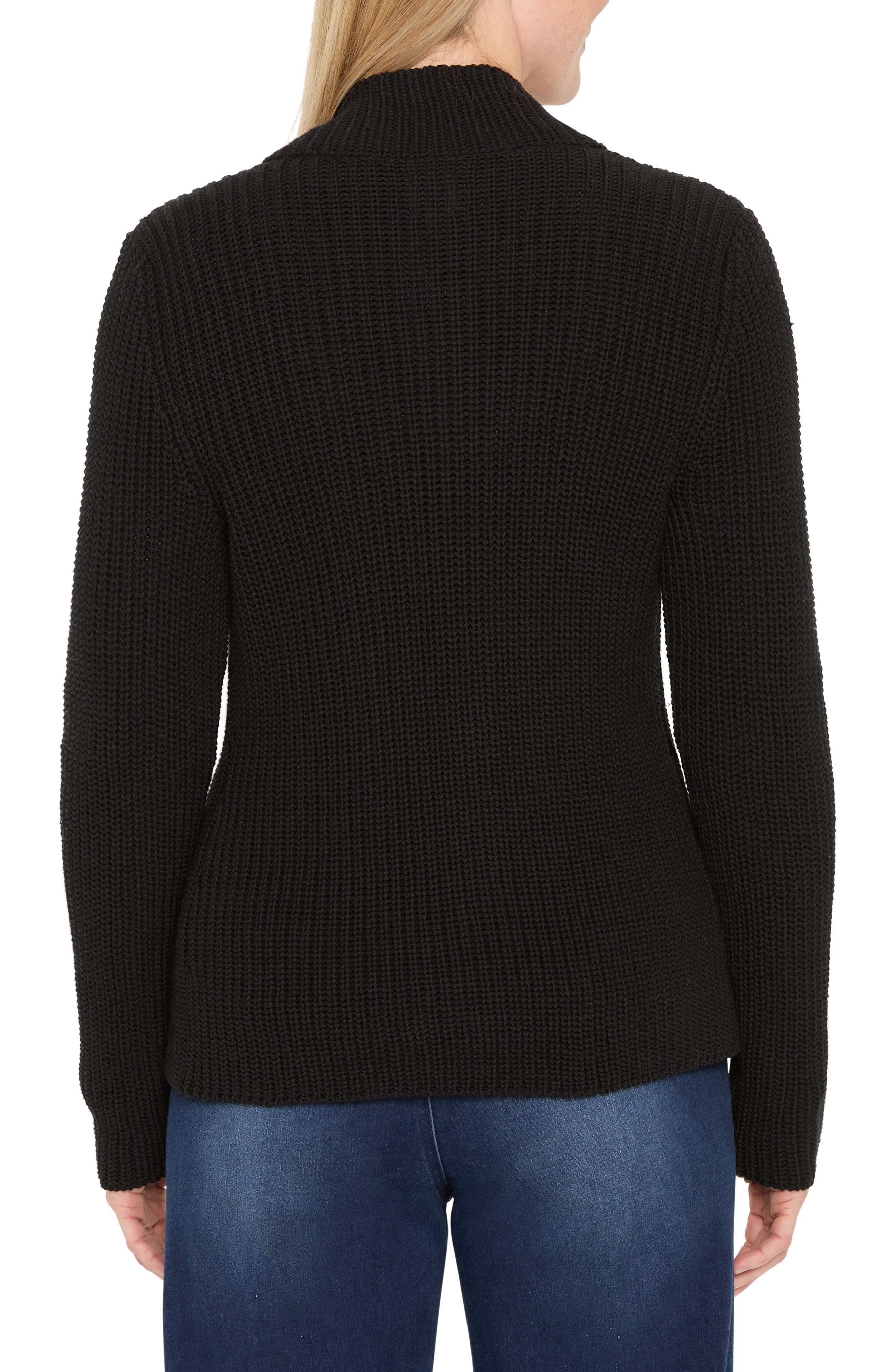 Shaker Stitch Cady Sweater Jacket - image 2