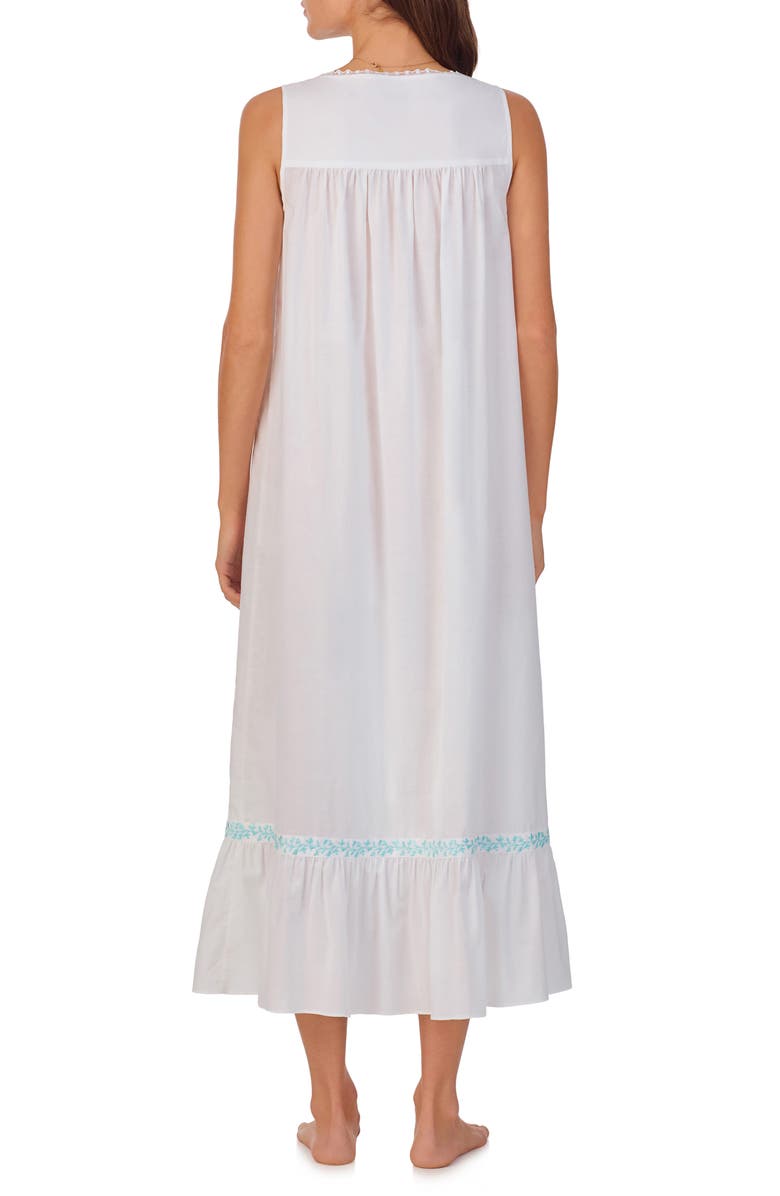 Eileen West Sleeveless Cotton Ballet Nightgown, Alternate, color, 