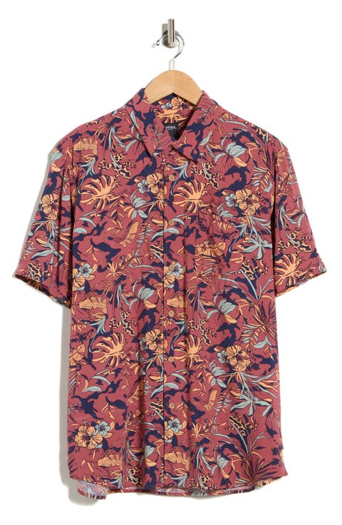 Venice Relaxed Fit Short Sleeve Button-Up Shirt