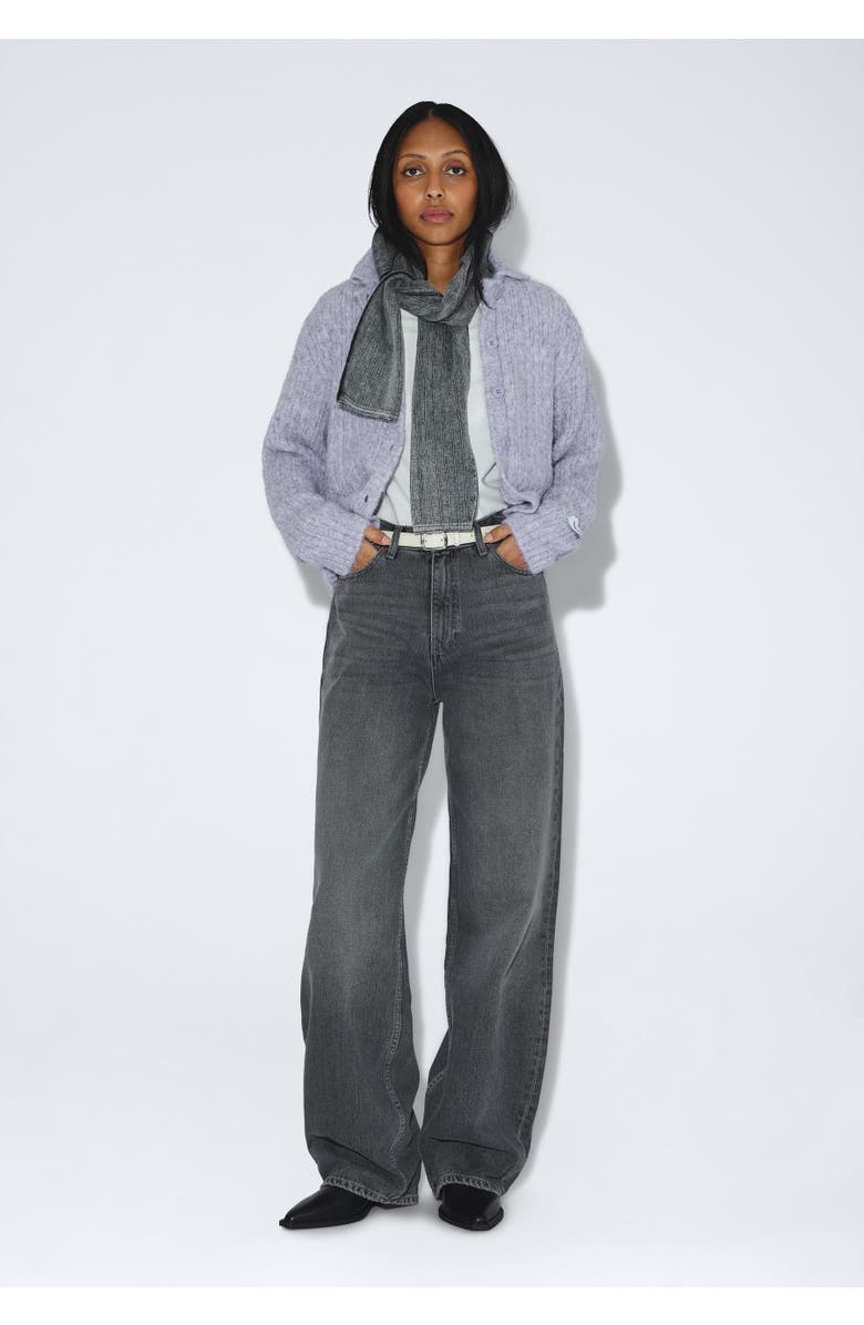 Dr. Denim Donna High Relaxed Jeans, Alternate, color, Mid Grey Used