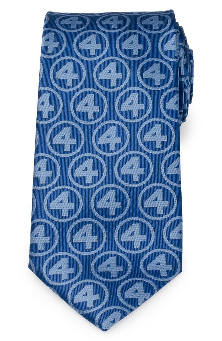 Cufflinks, Inc. Marvel<sup>®</sup> Fantastic Four Jacquard Tie, Main, color, Blue