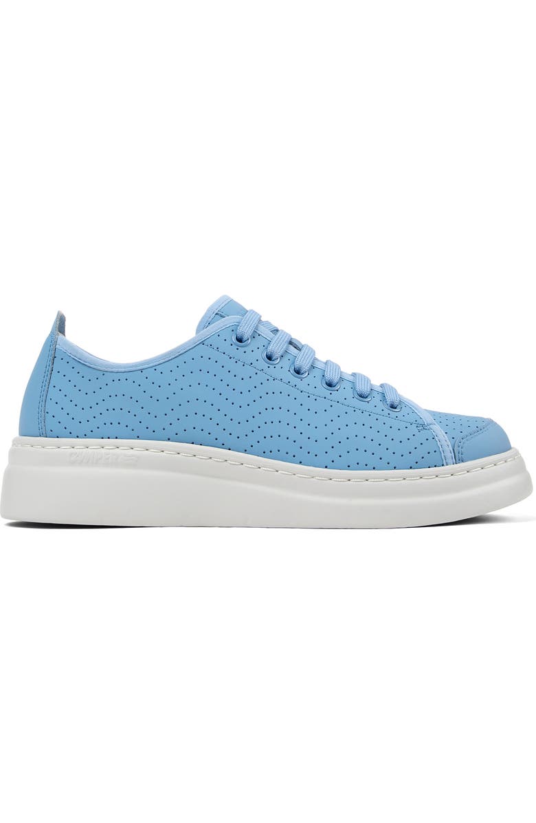 Camper Runner Up Perforated Sneaker, Alternate, color, Medium Blue