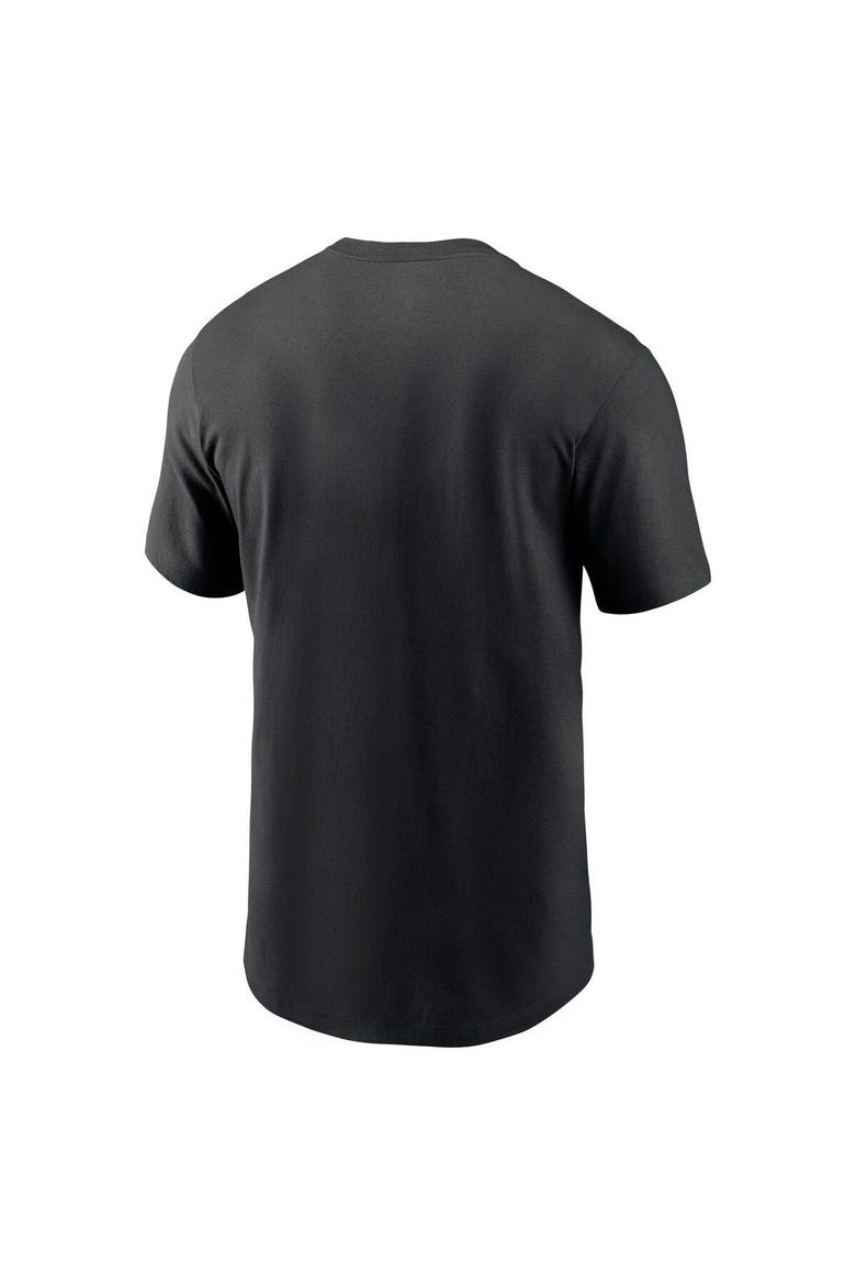 Men's Nike Black Miami Marlins Team Engineered Performance T-Shirt, Alternate, color, Black