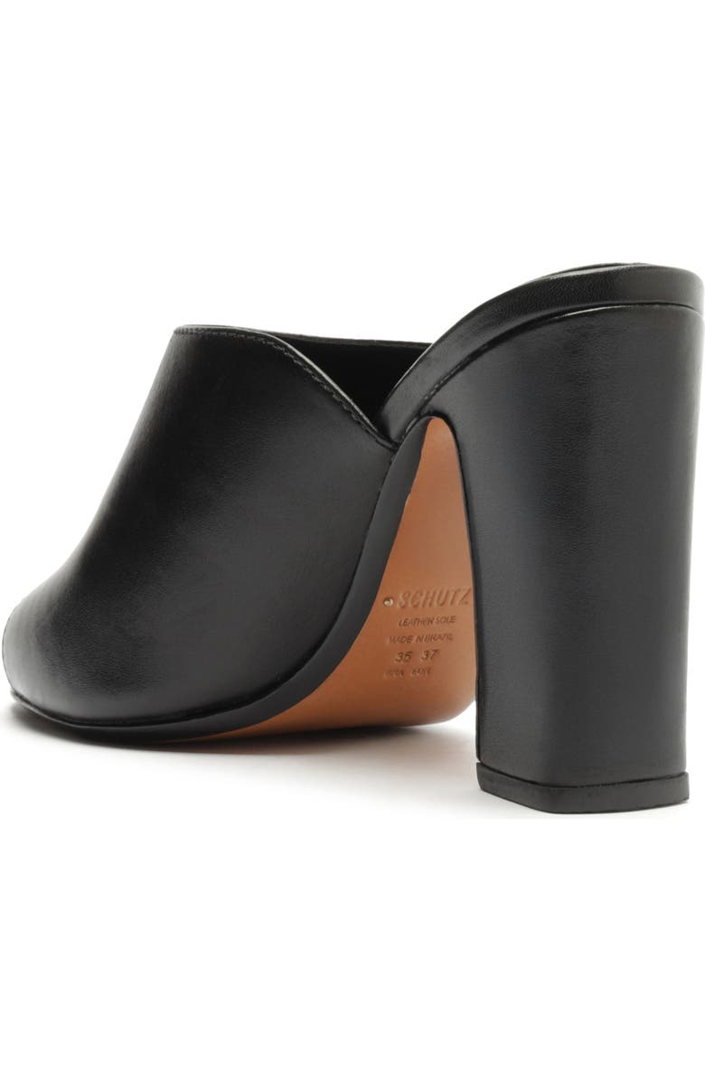 Schutz Esme Slide Sandal, Alternate, color, Black