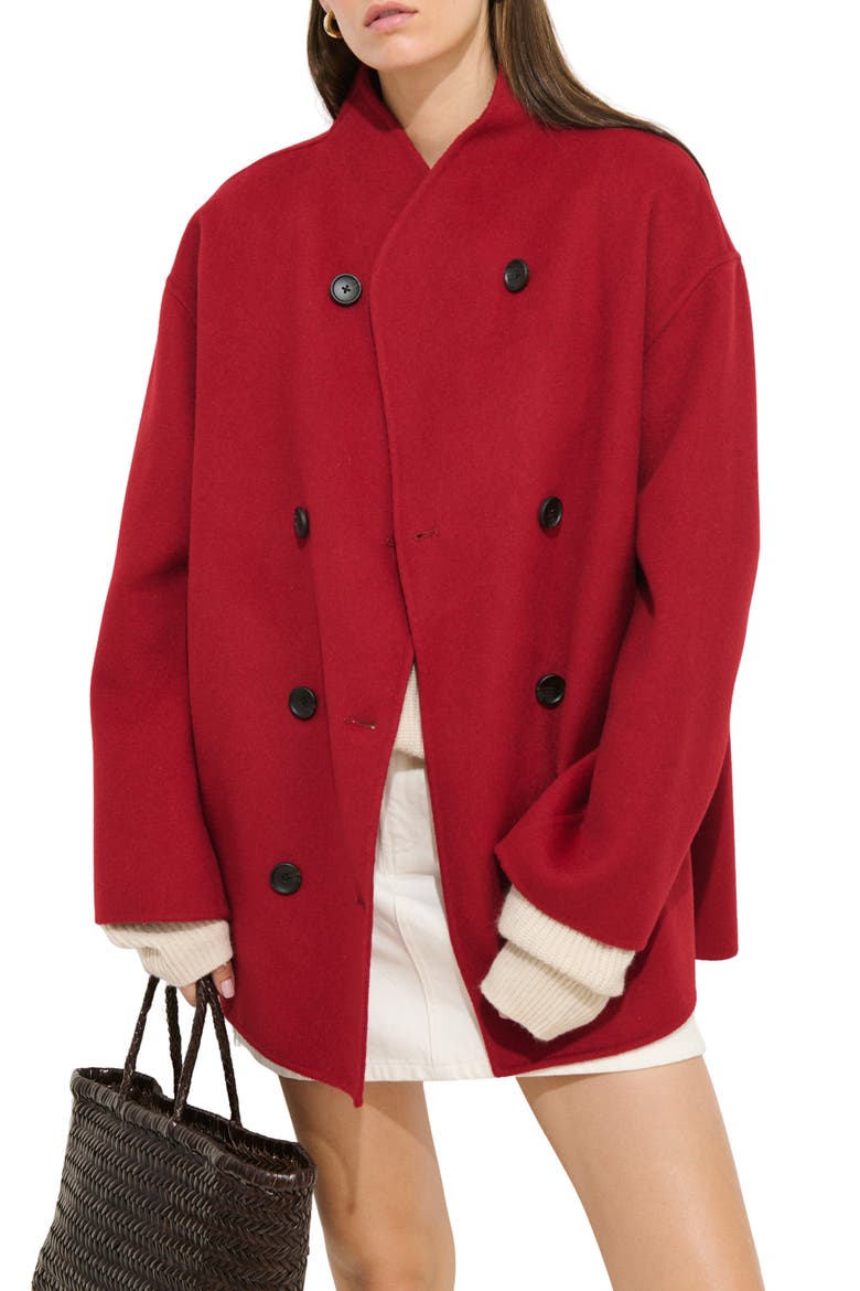 Sophia Wool Blend Coat (Women) | Nordstrom