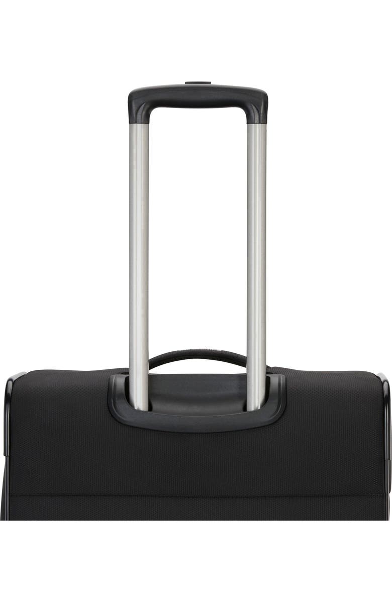 Samsonite Ascella 4 Softside Expandable 25" Checked Spinner, Alternate, color, Black