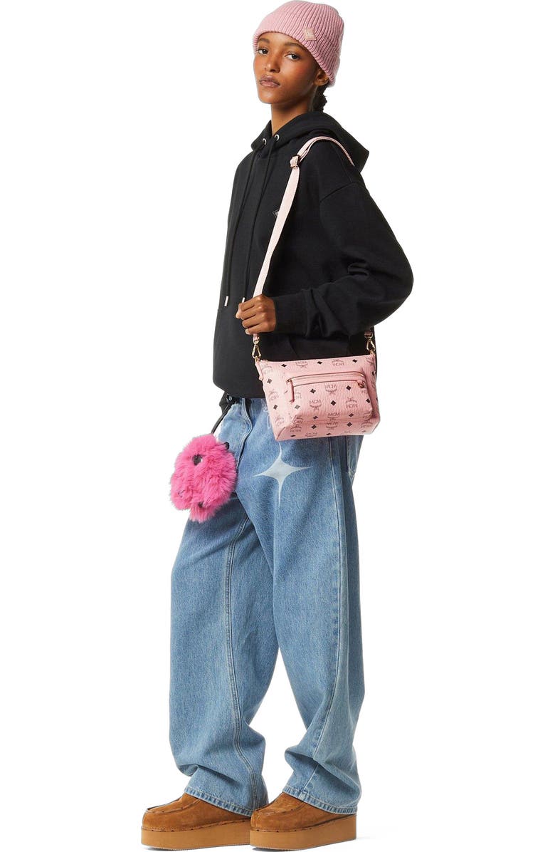 MCM Aren Crossbody in Visetos, Alternate, color,