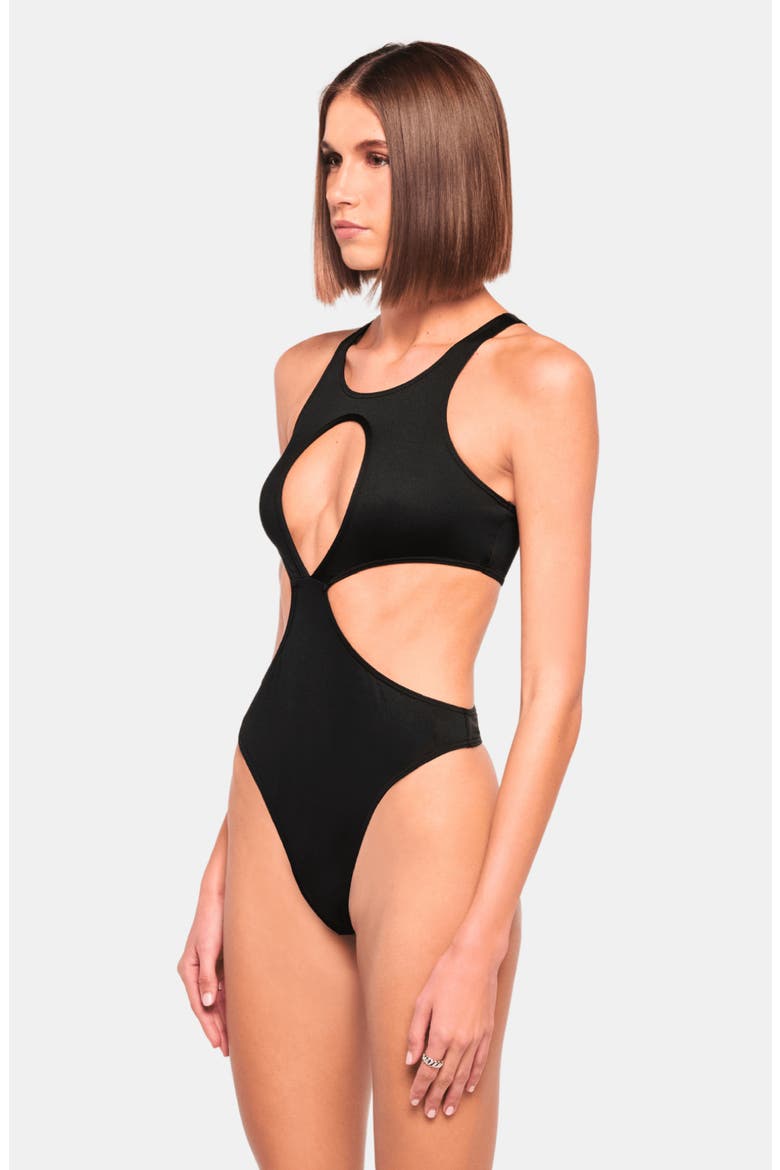 Billie Bodysuit, Alternate, color, Black