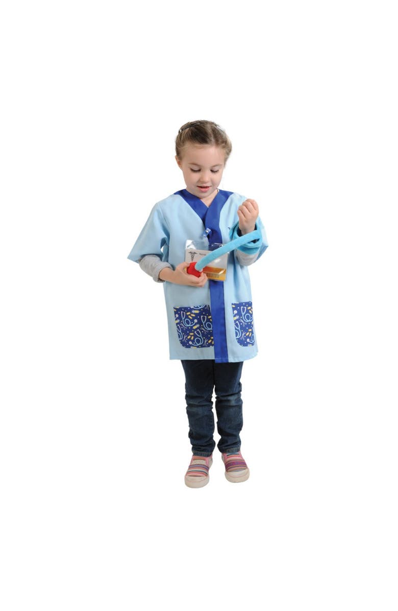 Kaplan Early Learning Company Nurse Dress-Up, Main, color, Blue